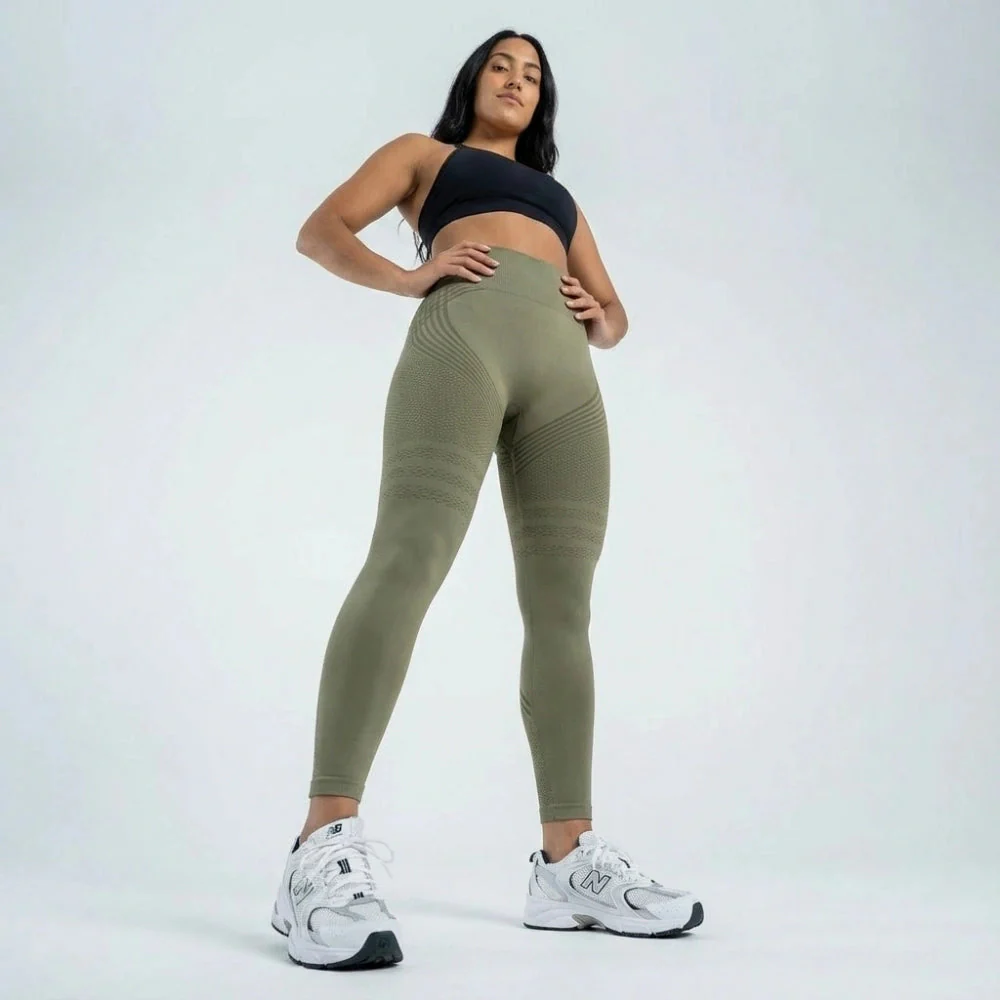 Cellumove 3D Leggings - Army Green - Image 6